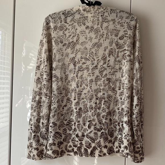 Coldwater Creek V Neck Cardigan Sweater M - Picture 4 of 8